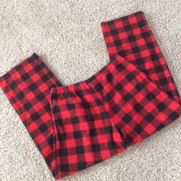 Buffalo Plaid Women’s Lounge Pants, Sz M - Picture 4 of 5